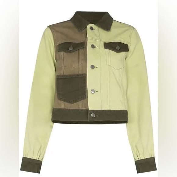 Ganni Colorblock Denim Jacket - Picture 4 of 4